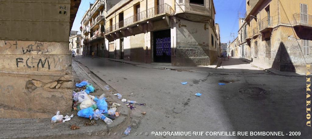 ORAN 2009 pano rue Corneille et rue Bombonnel.jpg